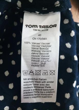 Блуза сорочка tom tailor штапель7 фото