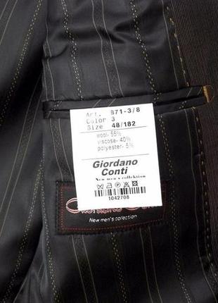 Чоловічий костюм giordano conti 48 розмір3 фото