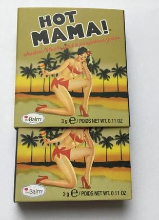 Рум'яна-тіні hot mama the balm3 фото