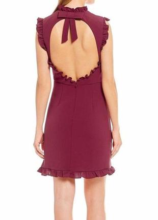 Jill stuart womens dress red  платье открытая спинка $3383 фото