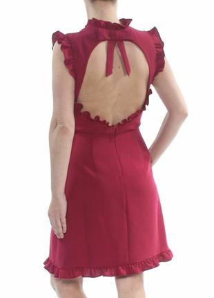 Jill stuart womens dress red  платье открытая спинка $3386 фото