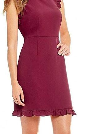Jill stuart womens dress red  платье открытая спинка $3382 фото