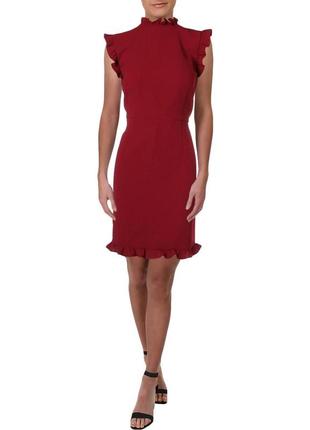 Jill stuart womens dress red  платье открытая спинка $3384 фото