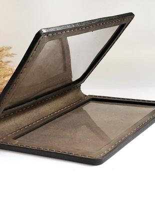 Обкладинка військовий квиток. натуральна якісна шкіра. різні кольори