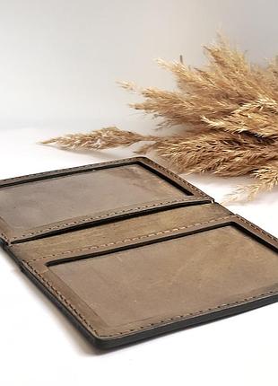 Обкладинка військовий квиток. натуральна якісна шкіра. різні кольори