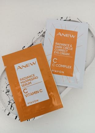 Комплект зразків avon anew vitamin c1 фото