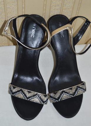 Босоножки next размер 41 7, босоніжки вечірні