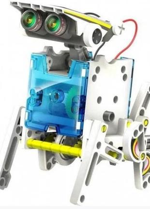 Конструктор робот на солнечных батареях solar robot 13 в 14 фото