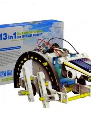Конструктор робот на сонячних батареях solar robot 13 в 1