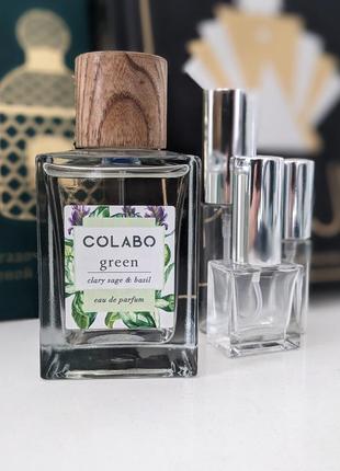 Духи  colabo green edp на распив1 фото