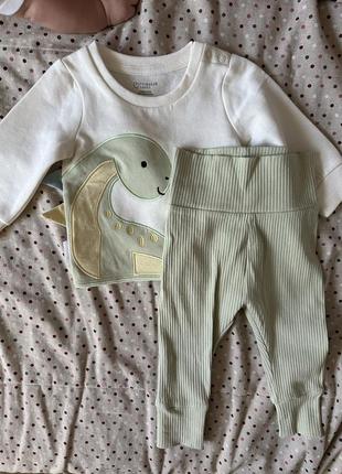 Комплект свитшот и штаны primark на ребенка 3-6 месяцев. новый