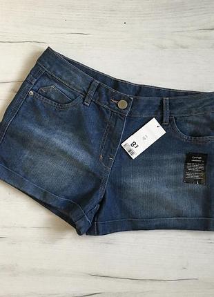 Шорты джинсовые женские george р10/38/m, шорти джинсові жіночі р38/м