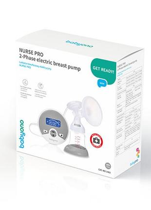 Электрический молокоотсос babyono nurse pro2 фото