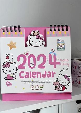 Календар/планер hello kitty/kuromi/хелоу кіті/куромі 2024 р.