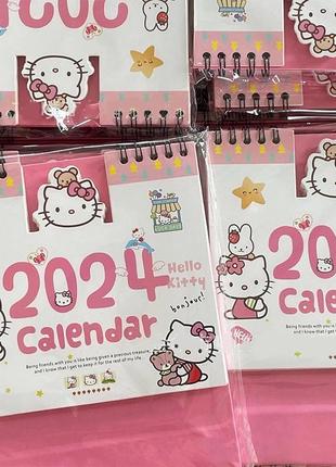 Календарь/планер hello kitty/kuromi/хелоу кити/куроме 2024 г.3 фото