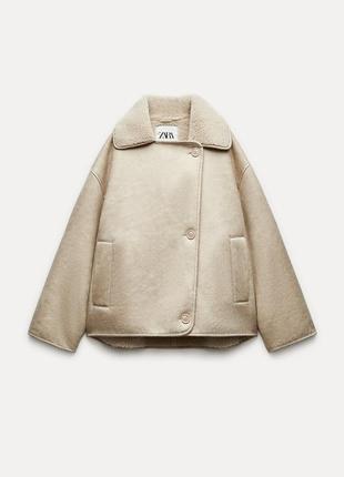 Дубленка zara