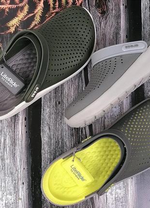 Чоловічі крокси сабо crocs literide хіт продажів усі розміри у наявності2 фото