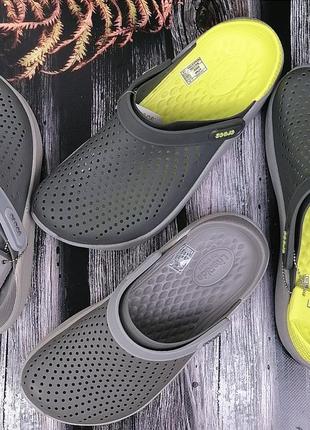 Чоловічі крокси сабо crocs literide хіт продажів усі розміри у наявності1 фото