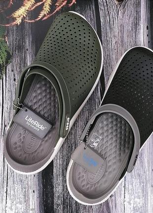 Чоловічі крокси сабо crocs literide хіт продажів усі розміри у наявності5 фото