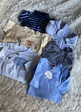 Комплект одягу для новонароджених хлопчика 56 р.