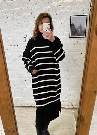 Женское трикотажное платье миди длинная,женское трикотажное платье мыды длинноё тёплое