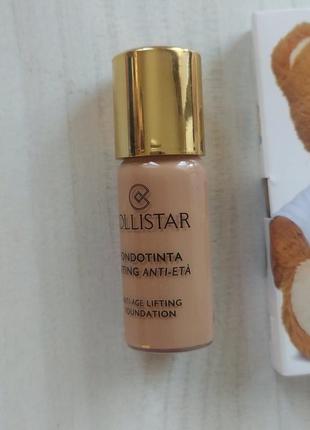 Антивіковий тональний крем collistar anti-age lifting foundation spf 10 31 фото