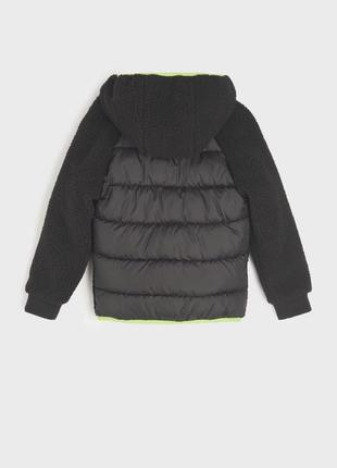 Демисезонная куртка для мальчика черная деми курточка2 фото