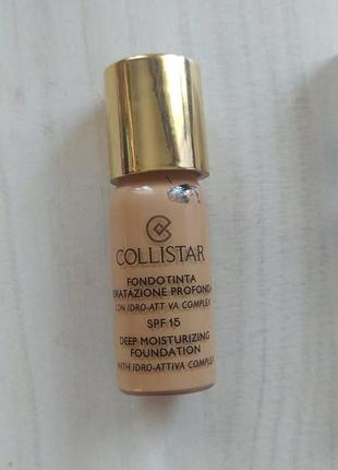 Увлажняющий тональный крем collistar deep moisturizing foundation spf15