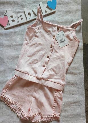 Літній ромпер для дівчинки