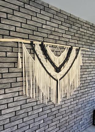 Панно на стену, макраме, декор для дома