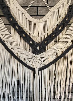 Панно на стену, макраме, декор для дома