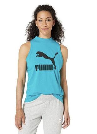 Стильная спортивная хлопковая футболка puma 34/xs