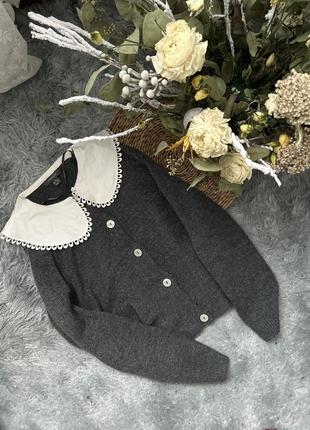 Кофта ,кардиган з коміром