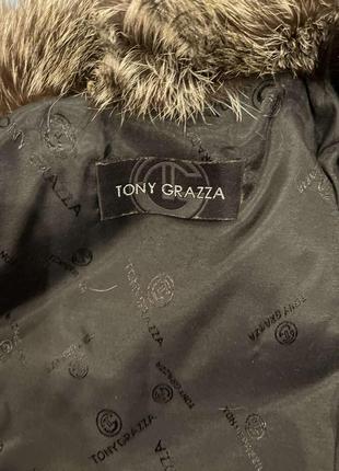 Жилет з чорнобурої лисиці tony grazza6 фото