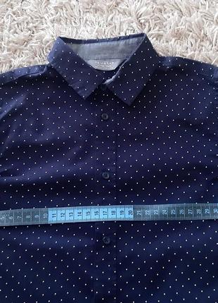 Стильная рубашка primark 116-122 размера.8 фото