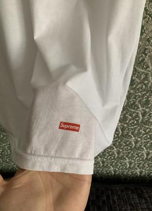 Мужская футболка supreme x hanes m-l2 фото