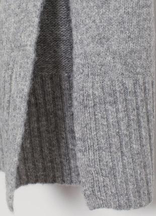 Стильное вязаное миди платье свитер h&amp;m3 фото
