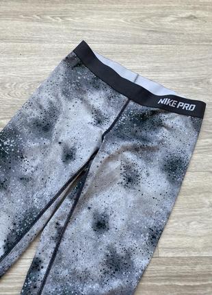 Женские спортивные штаны леггинсы лосины капри nike pro cool capri6 фото