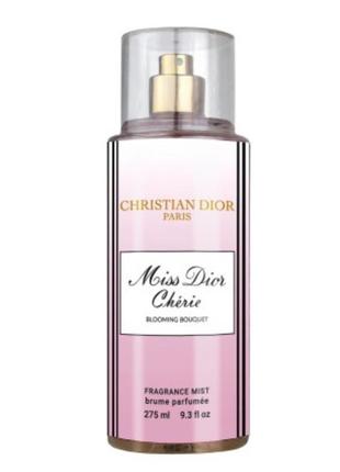 Спрей для тіла dior miss dior cherie blooming bouquet