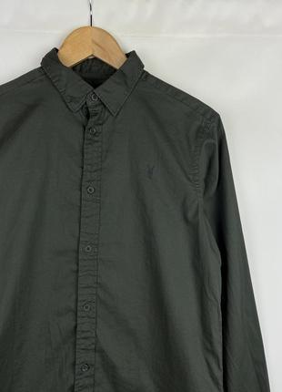 Чоловіча сорочка allsaints redondo ls shirt2 фото