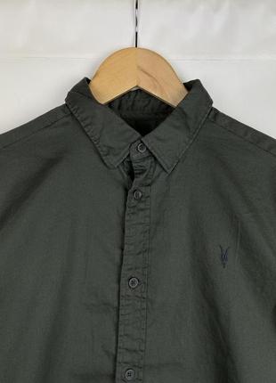 Чоловіча сорочка allsaints redondo ls shirt4 фото