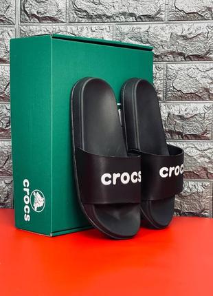 Мужские шлепанцы crocs тапочки крокс6 фото
