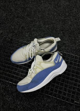 Кроссовки nike air huarache light blue1 фото