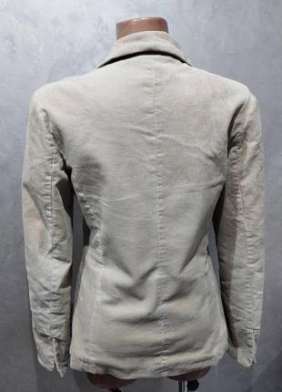 Елегантний вельветовий жакет класу люкс італійського будинку моди trussardi5 фото