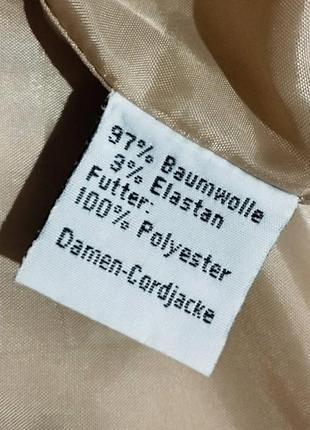 Елегантний вельветовий жакет класу люкс італійського будинку моди trussardi7 фото