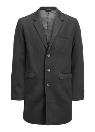 Пальто мужское jack &amp;jones серый цвет, размер l