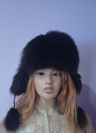 Шапка вушанка#хутро