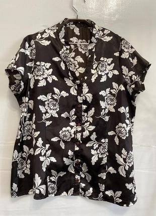 Атласна блуза