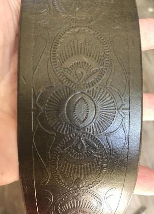 Ремень кожа 3