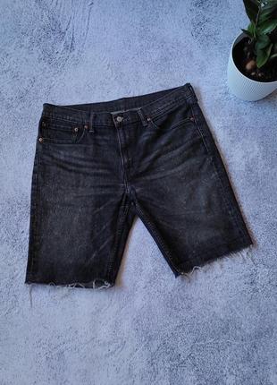 Мужские джинсовые шорты levis 501 5117 фото
